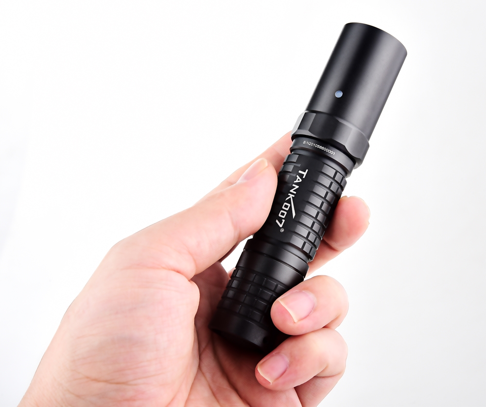 Tank007 UV-L03C Rechargeable 365nm UV Flashlight 