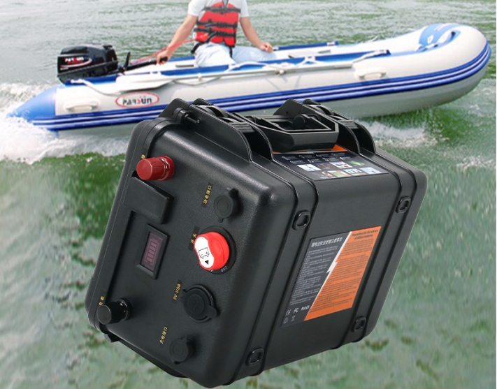 Marine power lithium battery